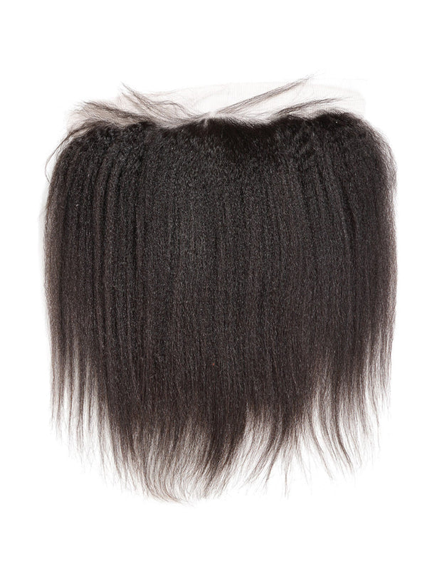 Frontal en Kinky Straight des Cheveux Birmans