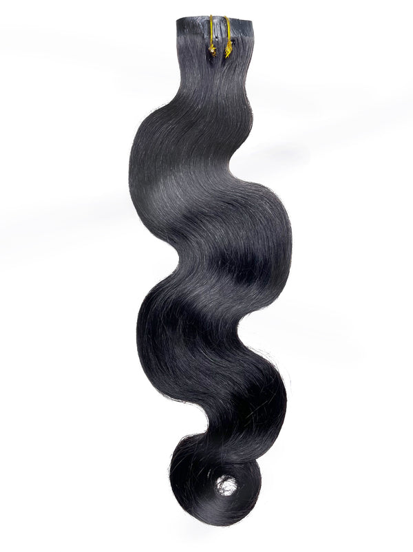 SEAMLESS CLIP INS des Cheveux Birmans en Body Wave