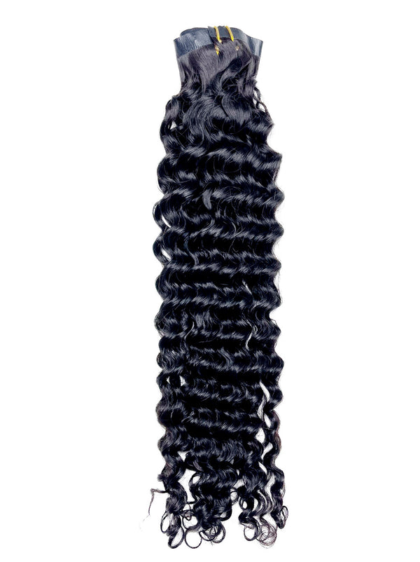 SEAMLESS CLIP INS des Cheveux Birmans en Deep Wave